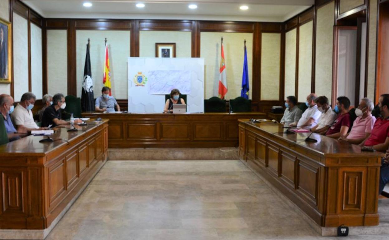 Reunión de los representantes de la Comarca de Béjar. 