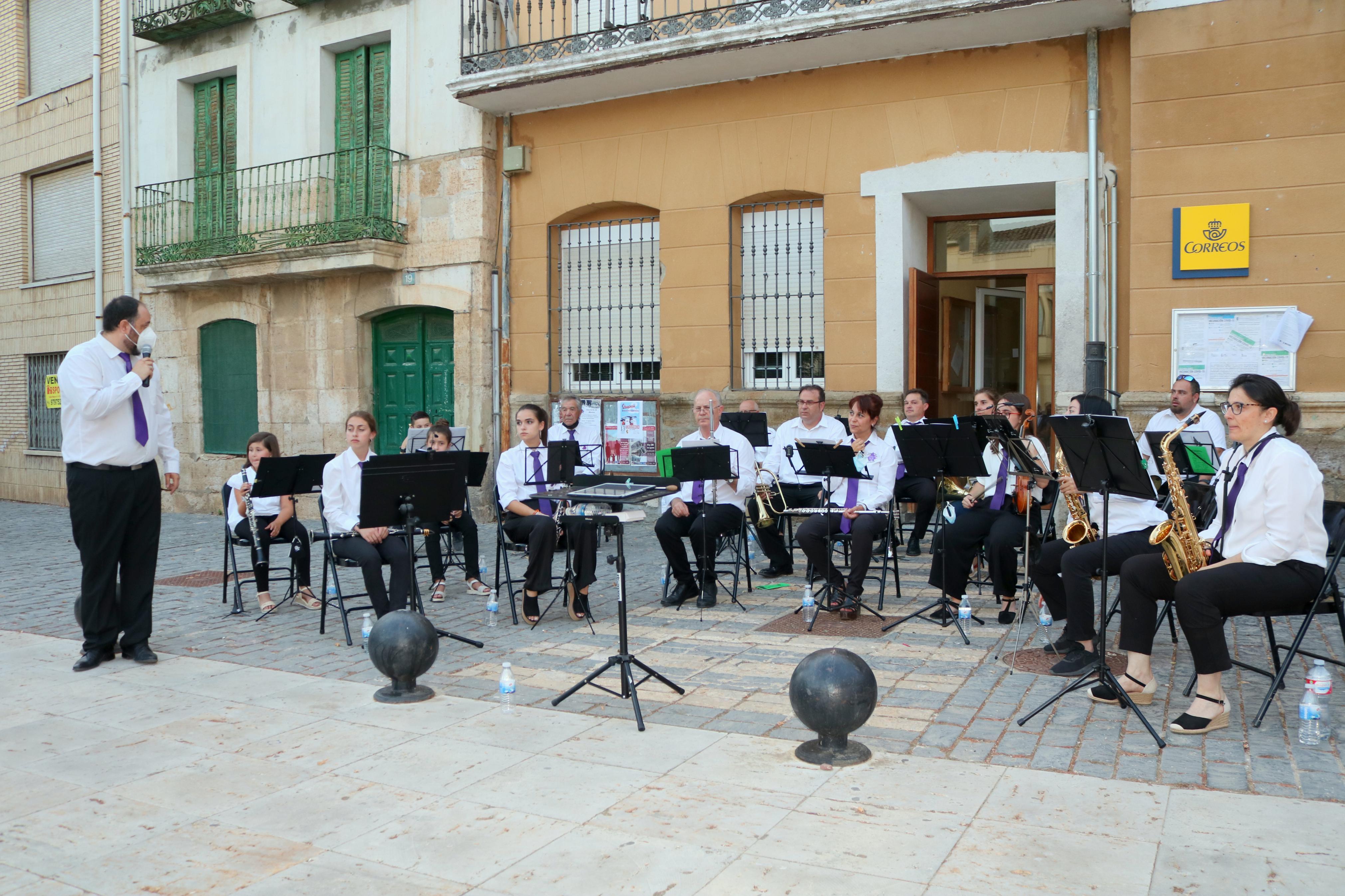 Torquemada disfrutó del Concierto ofrecido por la Banda de Música Comarcal de la ACJB