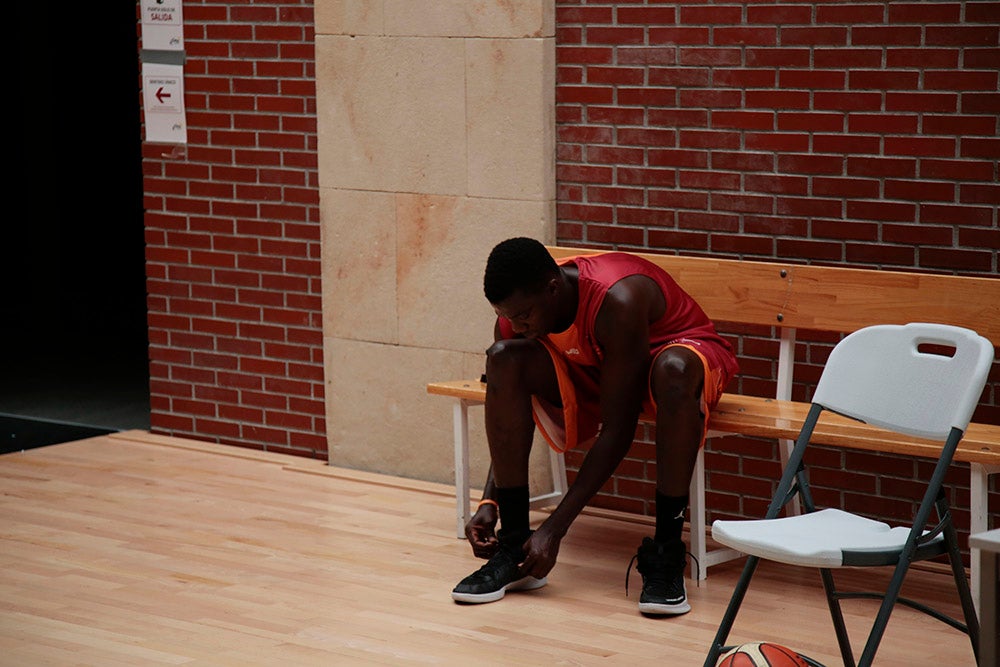 El Aquimisa ya entrena en el pabellón de Carbajosa de la Sagrada 