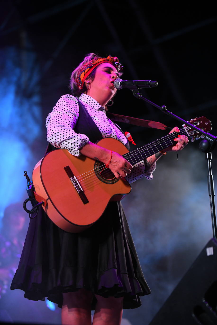 Fotos: Concierto de Amparanoia en la Plaza Mayor de Valladolid