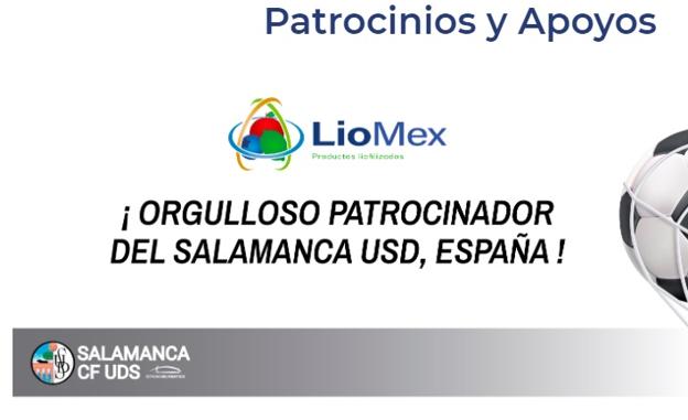 A día de hoy Liomex dice seguir patrocinando al Salamanca UDS en su web. 