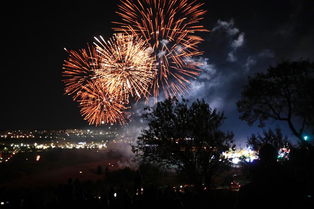 Fotos: Los fuegos artificiales del domingo en Valladolid