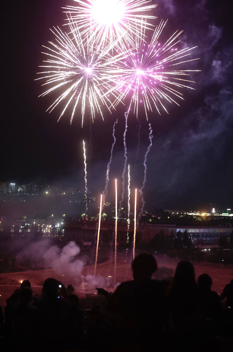 Fotos: Los fuegos artificiales del domingo en Valladolid