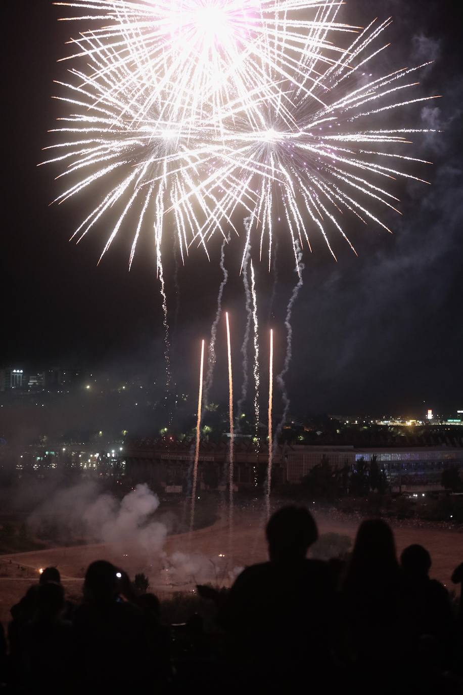 Fotos: Los fuegos artificiales del domingo en Valladolid