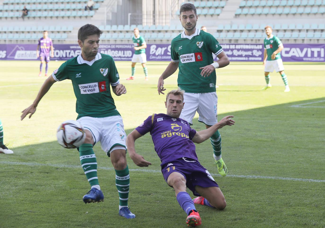 Los jugadores de Rubén Gala consiguen la primera victoria en La Balastera