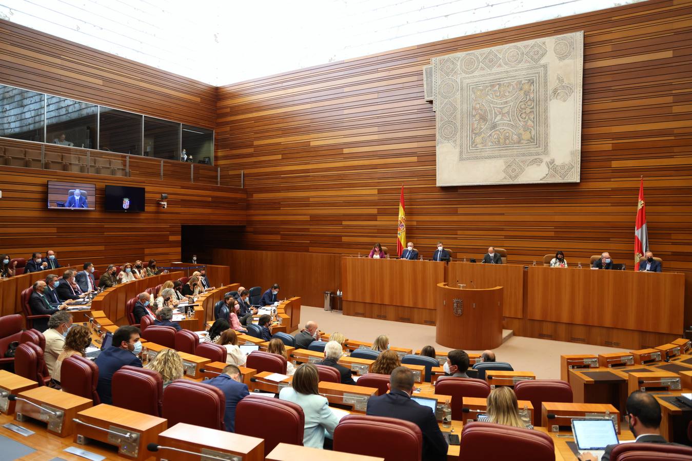 Fotos: Primer pleno en las Cortes de Castilla y León del curso político 2021-2022