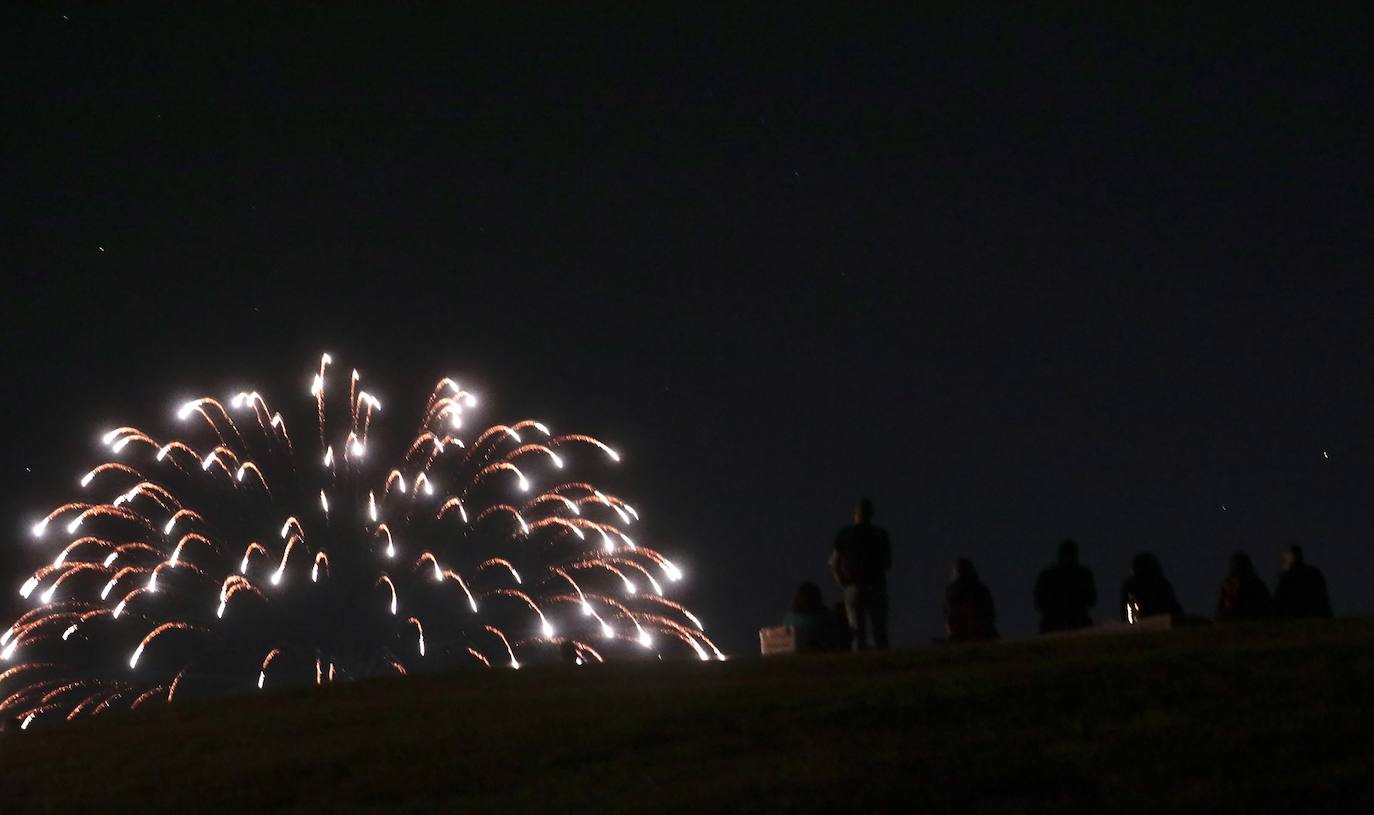 Fotos: Fuegos artificiales del martes 7 de septiembre en las Fiestas de Valladolid