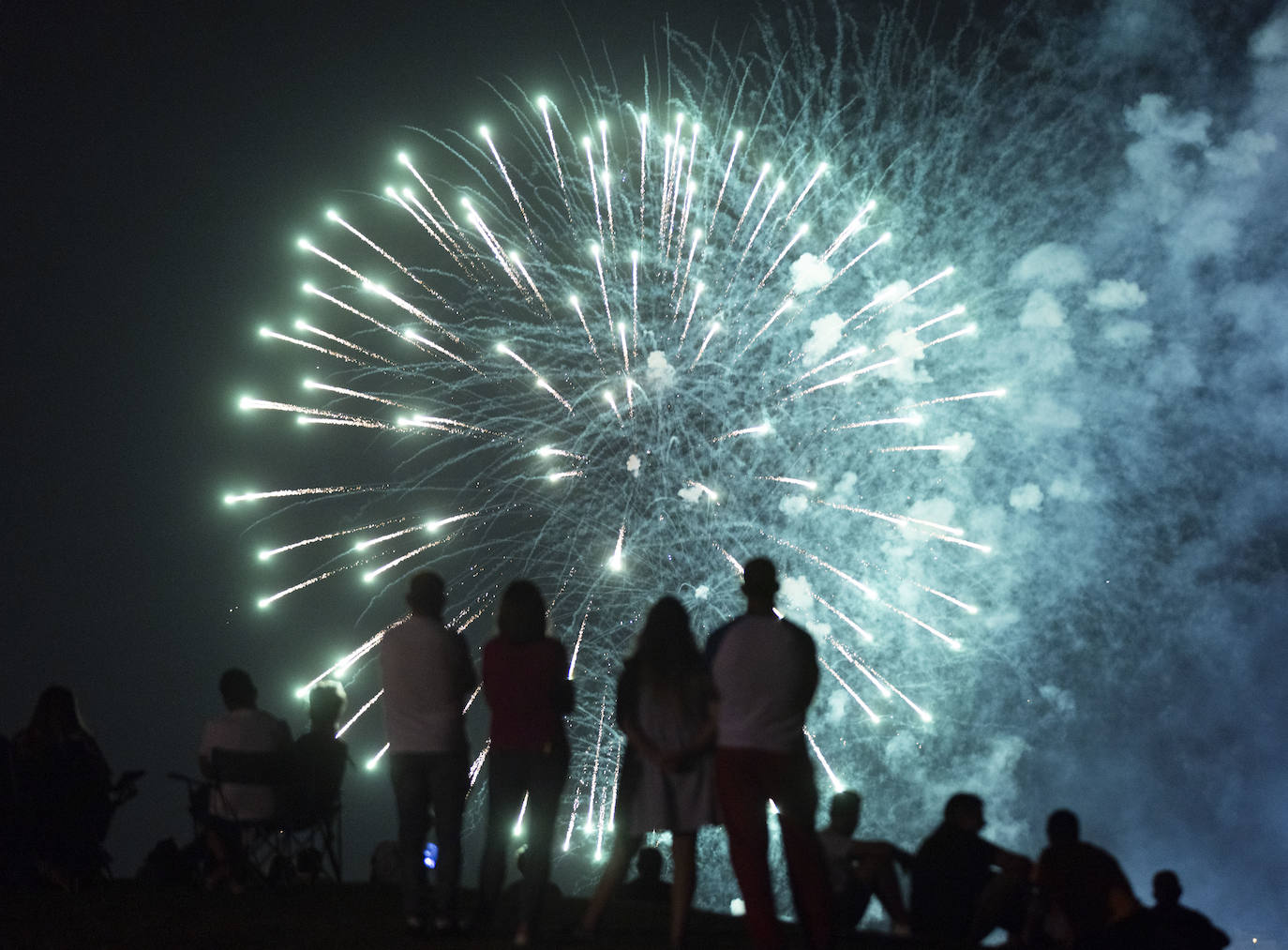 Fotos: Fuegos artificiales en el lunes de Fiestas de Valladolid