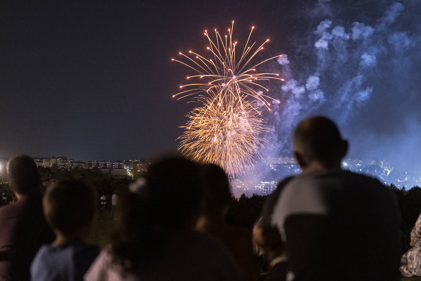 Fotos: Fuegos artificiales en el lunes de Fiestas de Valladolid