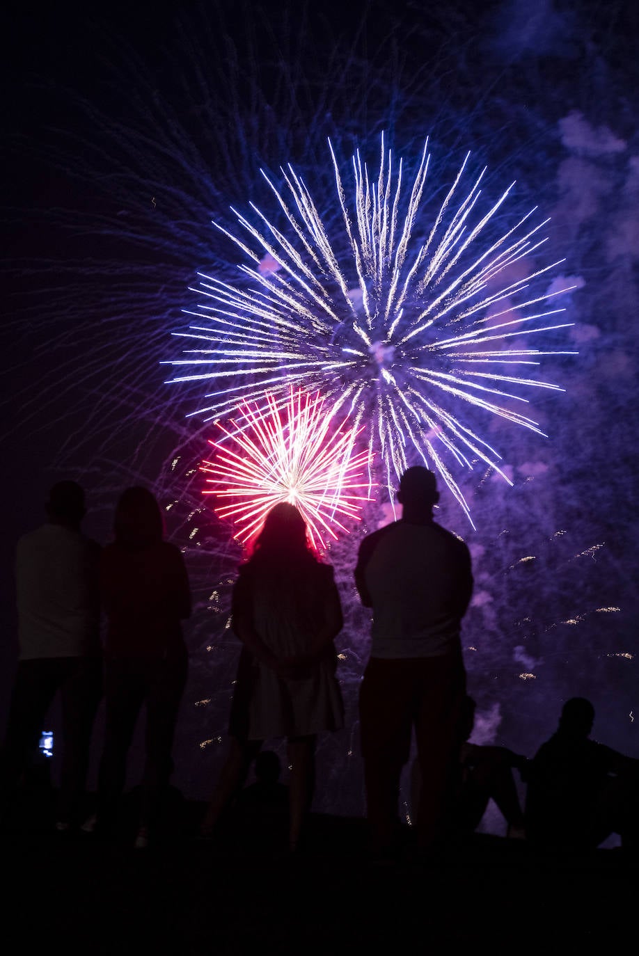 Fotos: Fuegos artificiales en el lunes de Fiestas de Valladolid