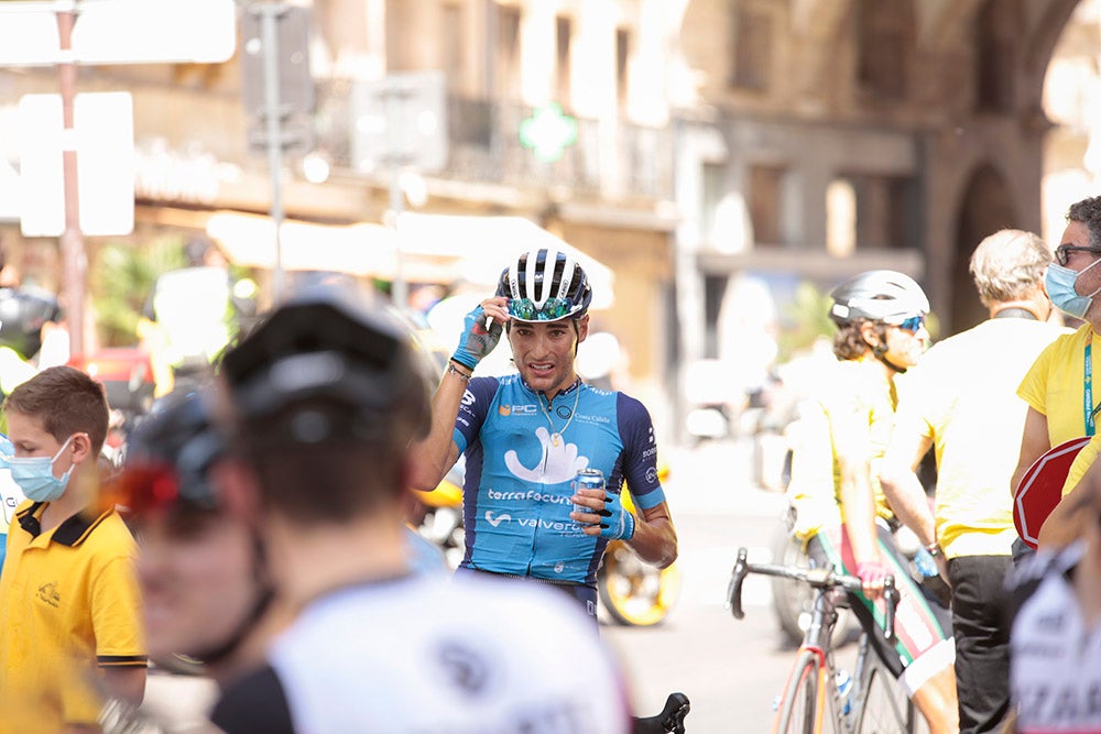 Etapa y maillot amarillo para Vinicius en la última etapa de la Vuelta a Salamanca