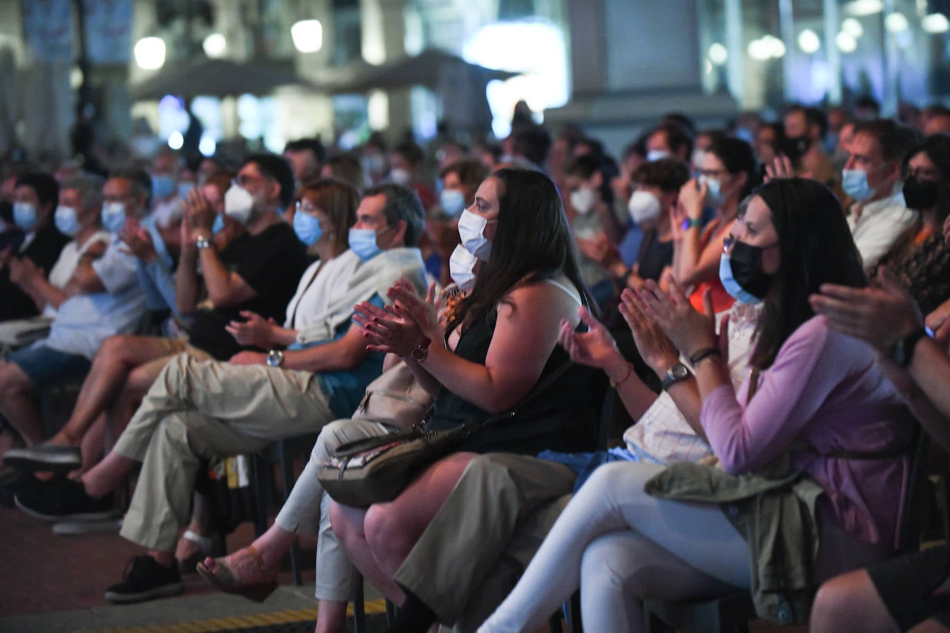 Fotos: Concierto de Carlos Núñez en la Plaza Mayor de Valladolid