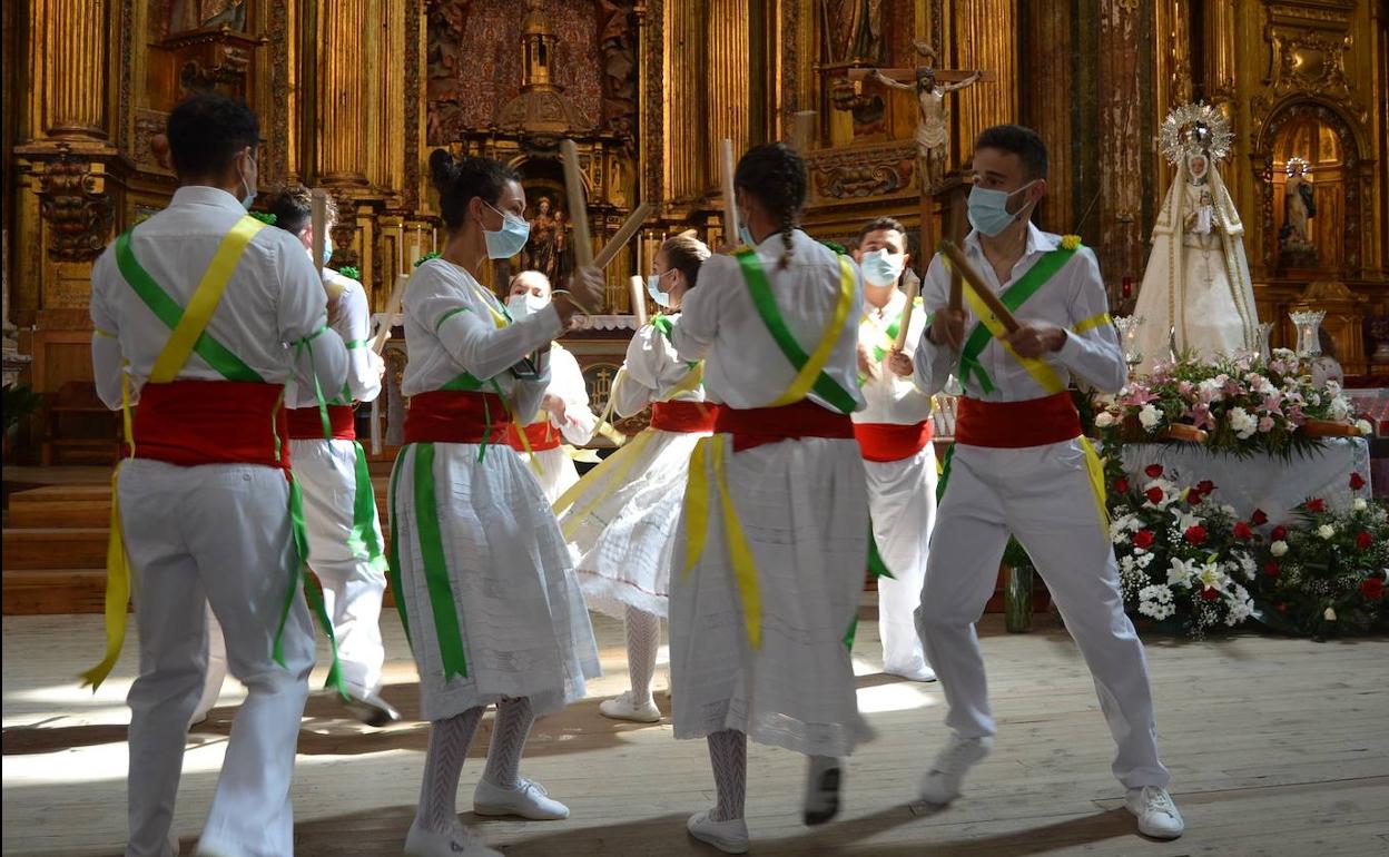 Celebración de la Virgen de Viloria, en Cigales.