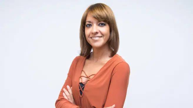 La periodista segoviana Elia Rodríguez.