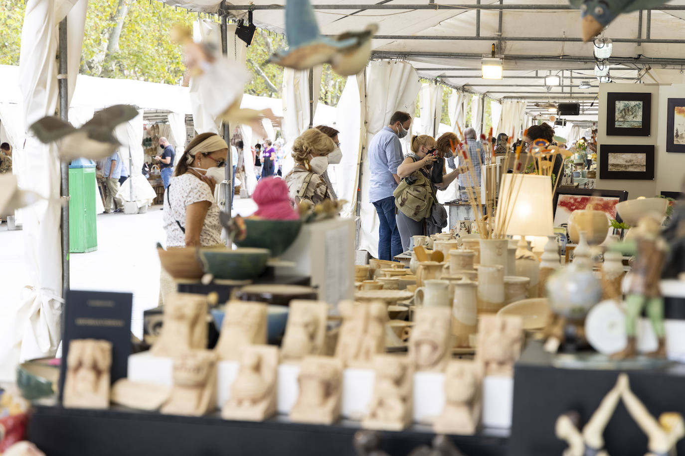 Fotos: Feria de artesanía en Recoletos