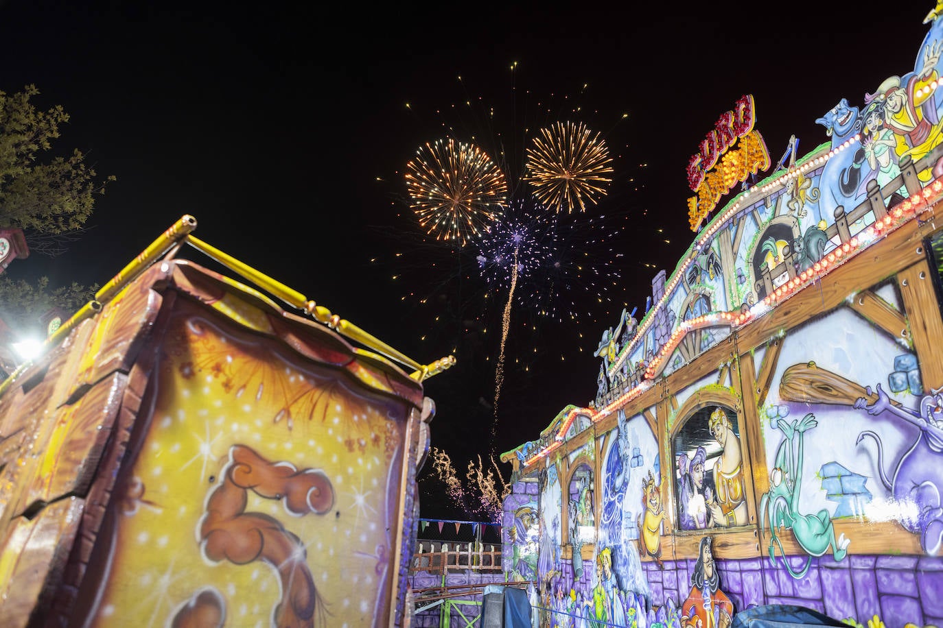 Fotos: Fuegos artificiales desde el Real de la Feria en Valladolid