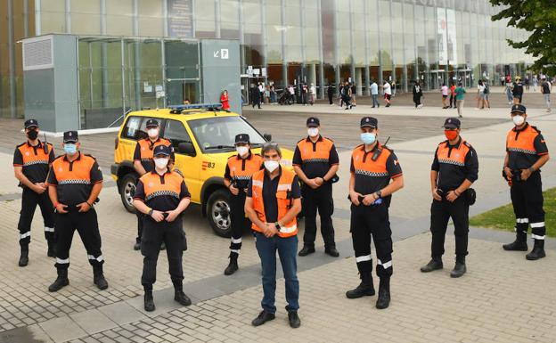 Doce integrantes de Protección Civil volvieron al Miguel Delibes tras «el descanso» de las fiestas. 