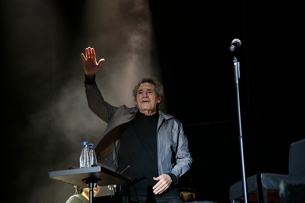 Miguel Ríos se reencontró con sus seguidores charros, recordando los "viejos tiempos de la Plaza Mayor"