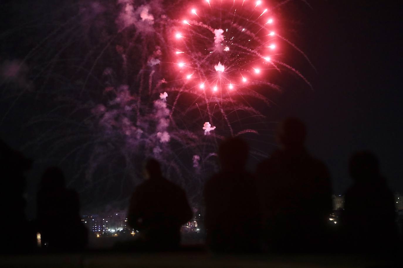 Fotos: Fuegos artificiales de las Fiestas de Valladolid del viernes 10