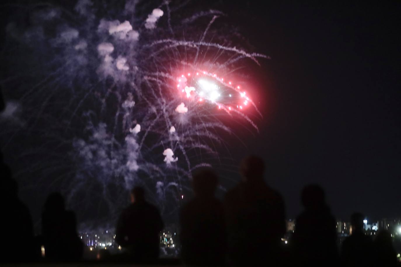 Fotos: Fuegos artificiales de las Fiestas de Valladolid del viernes 10