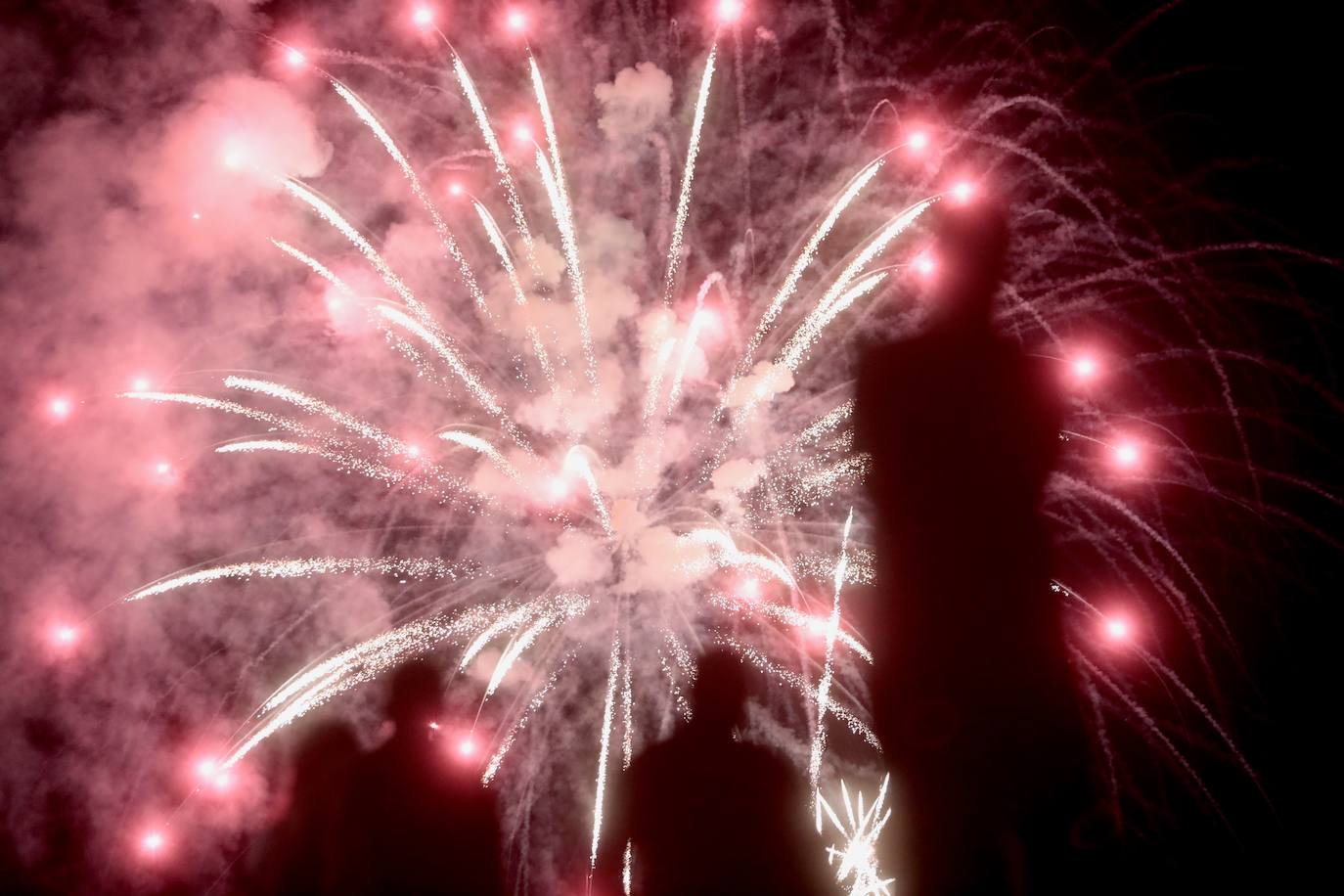 Fotos: Fuegos artificiales de las Fiestas de Valladolid del viernes 10