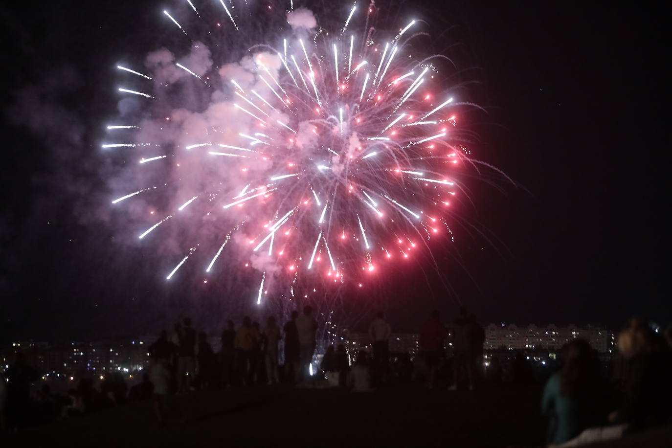 Fotos: Fuegos artificiales de las Fiestas de Valladolid del viernes 10