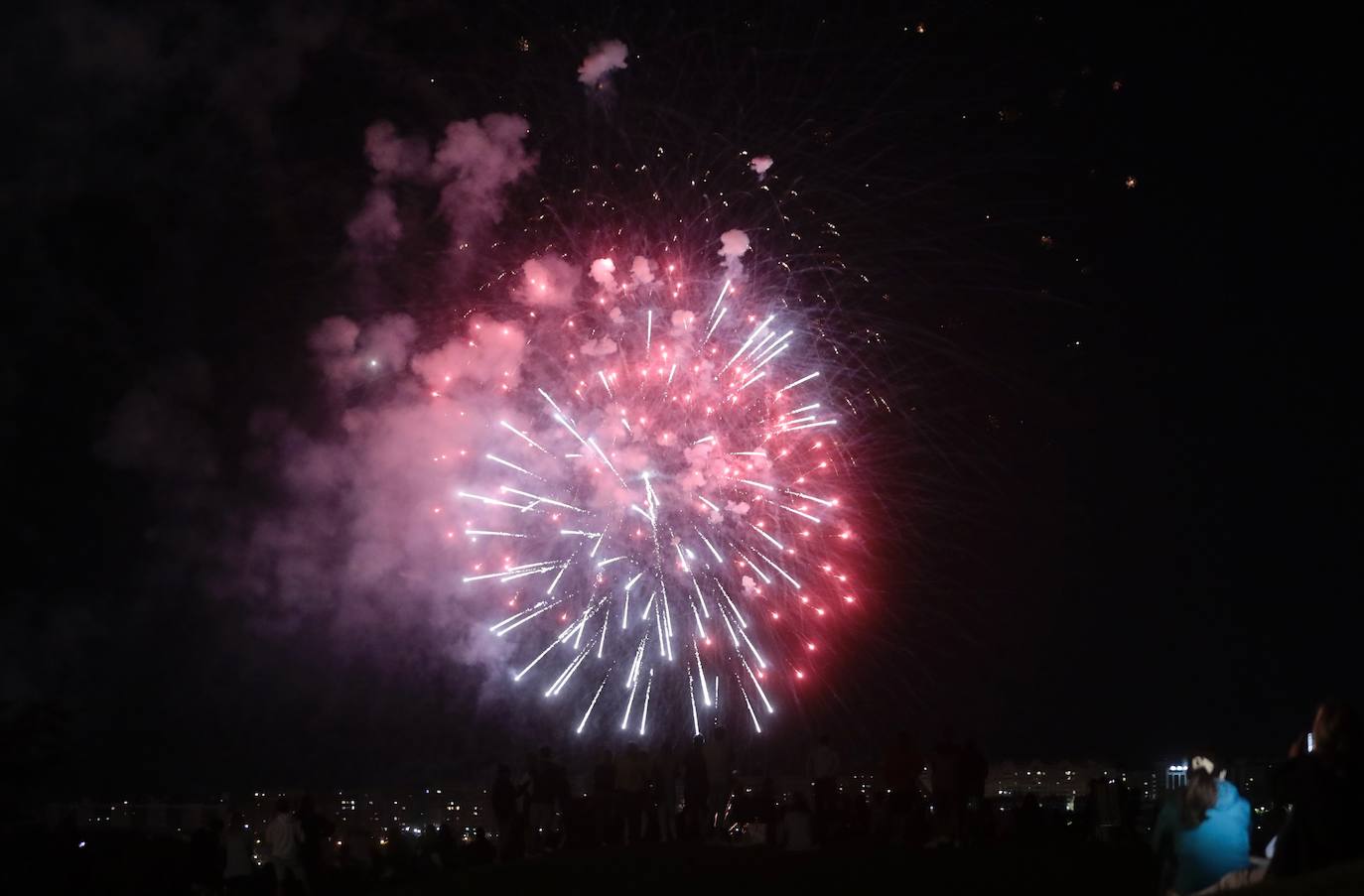 Fotos: Fuegos artificiales de las Fiestas de Valladolid del viernes 10