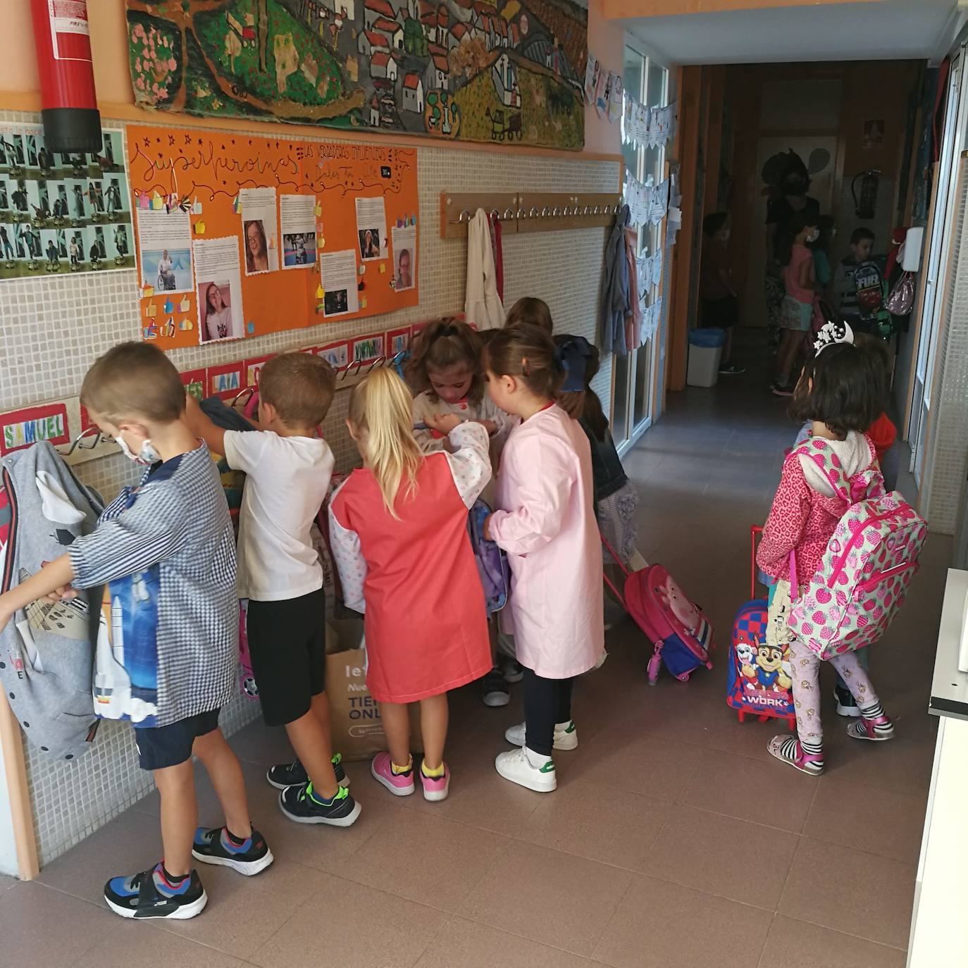 Vuelta al cole en Ciguñuela.