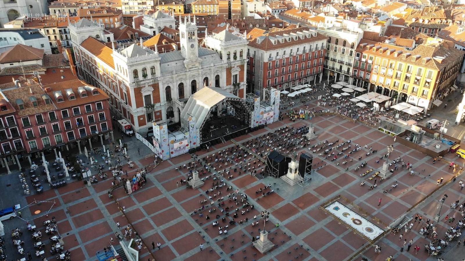 Imagen del operativo de la Policía Municipal para hacer volar un dron.