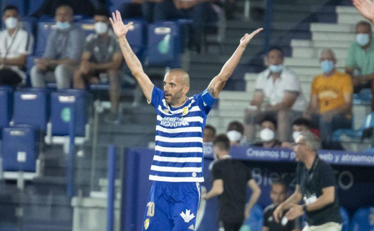 Yuri, en un partido anterior. 