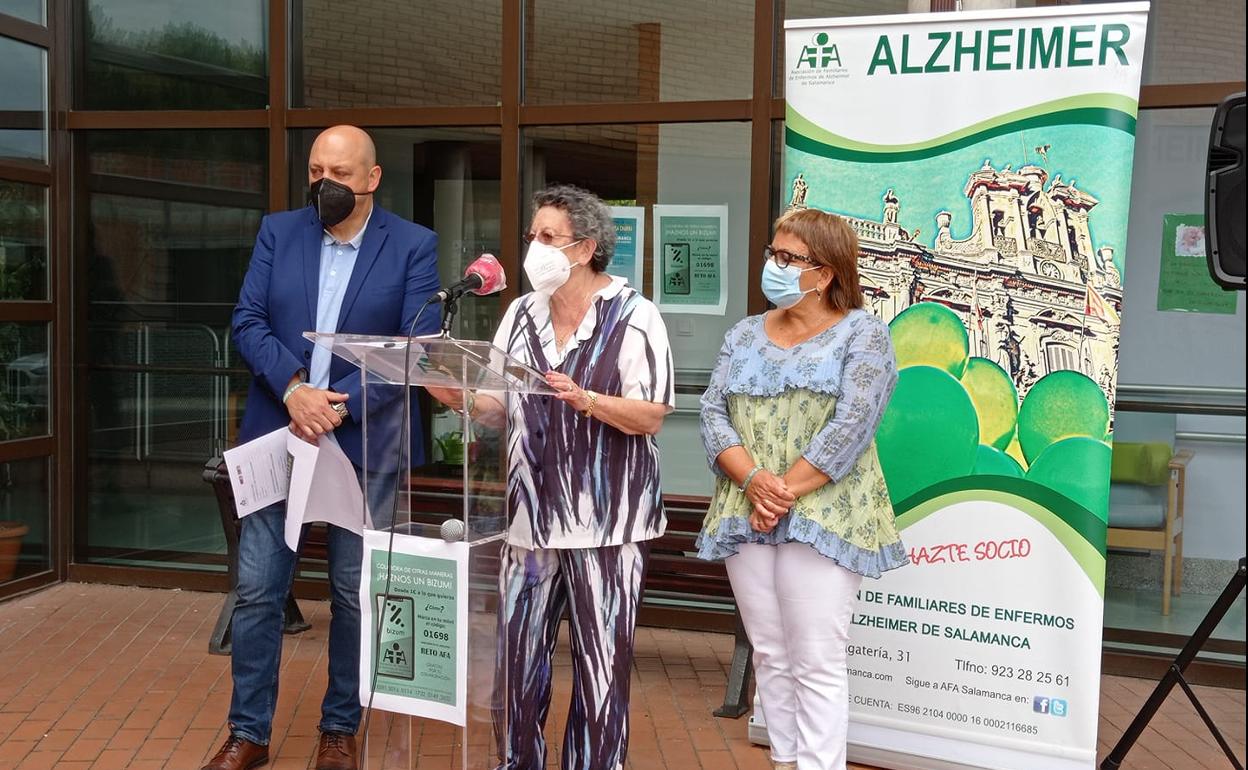 Un momento de la presentación de ayer. 