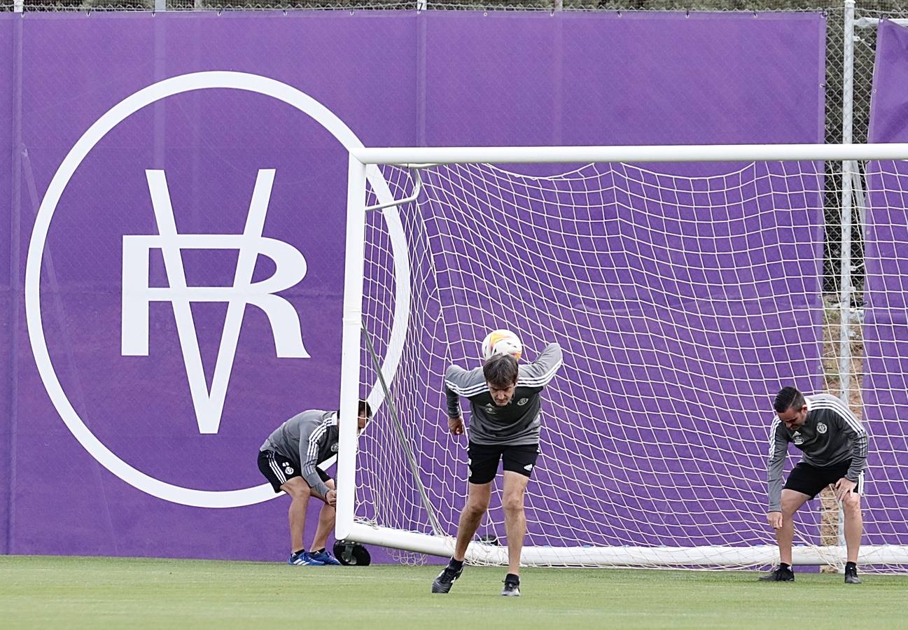 Fotos: Entrenamiento del Real Valladolid en los Anexos