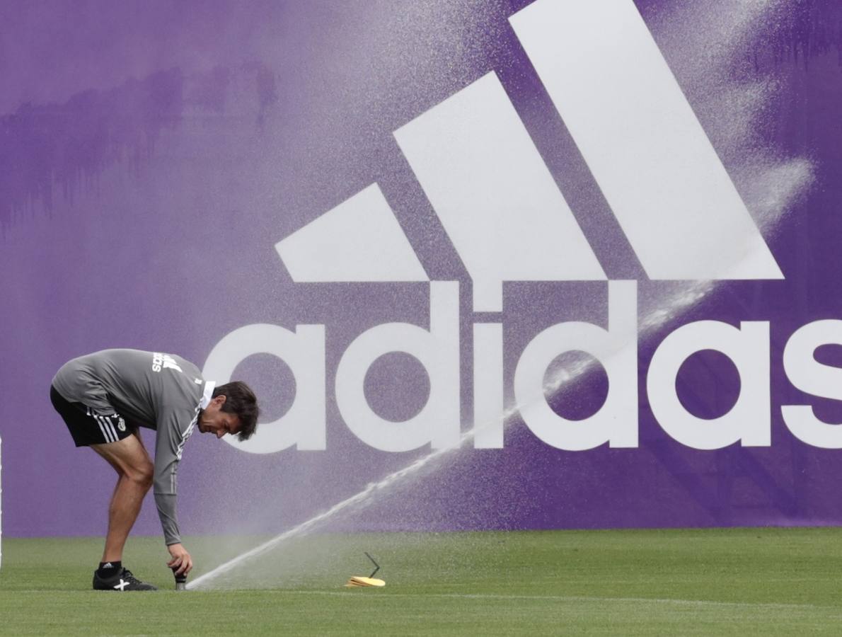 Fotos: Entrenamiento del Real Valladolid en los Anexos