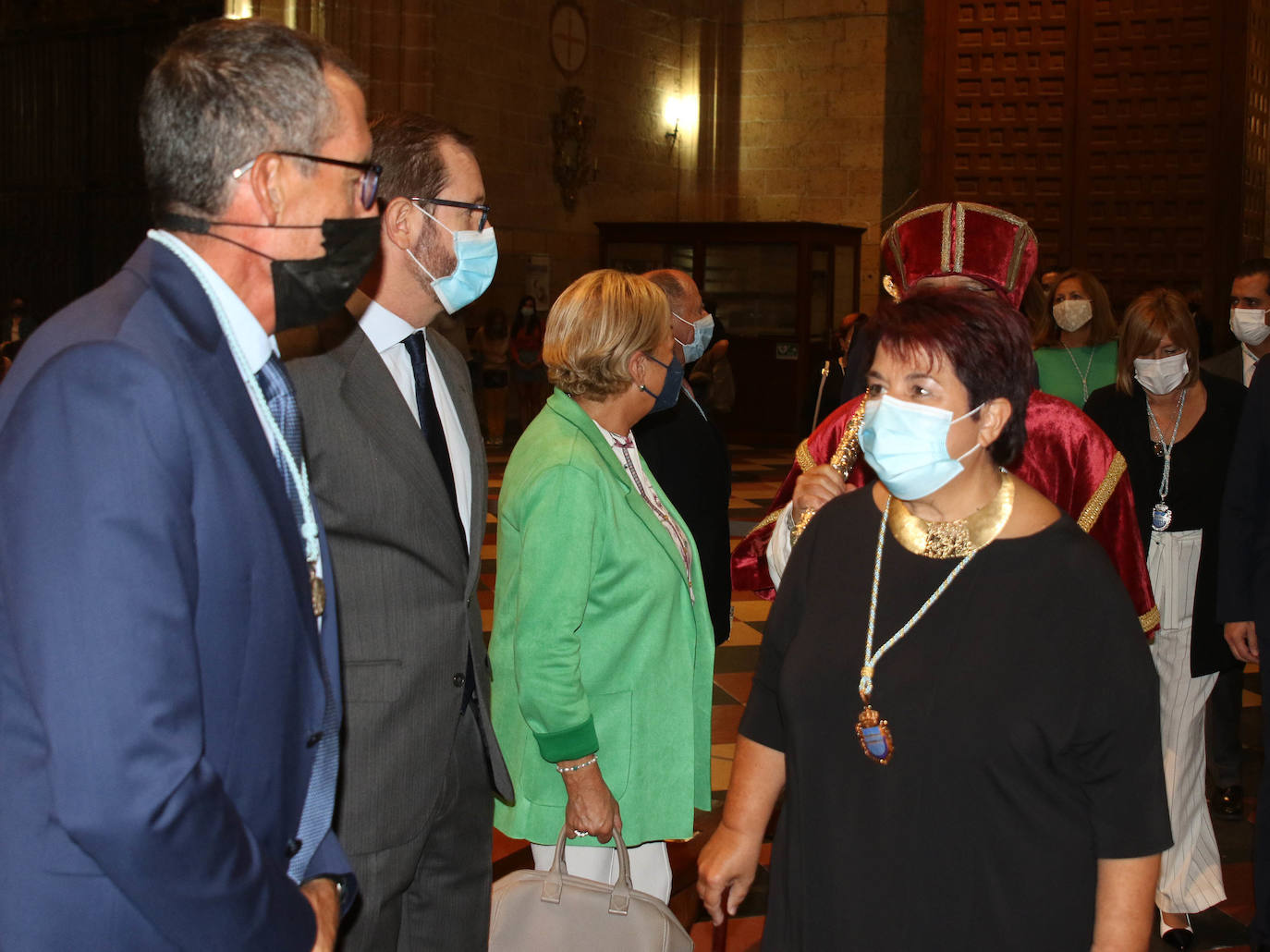 Fotos: Recibimiento a la Virgen de la Fuencisla