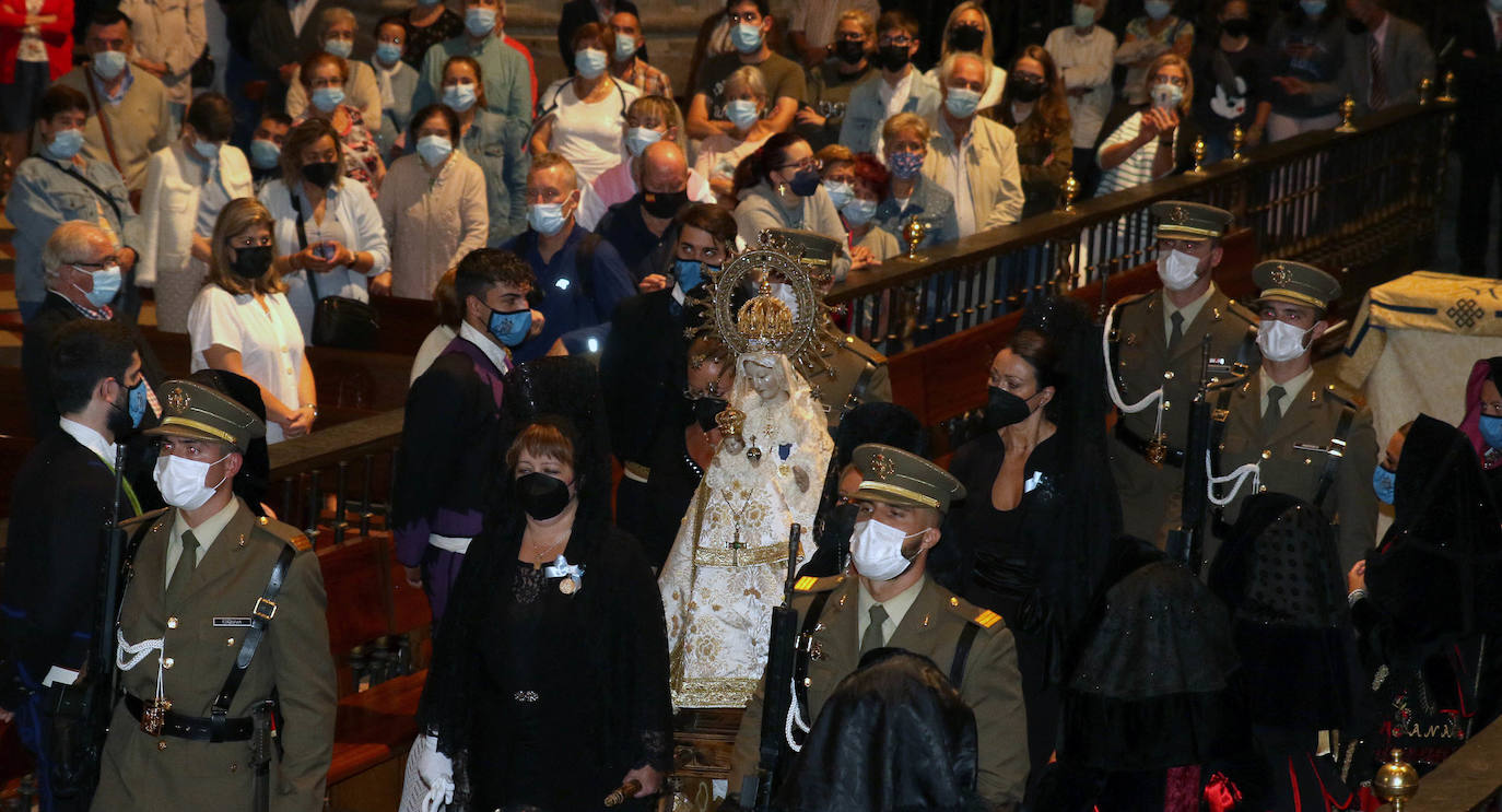 Fotos: Recibimiento a la Virgen de la Fuencisla
