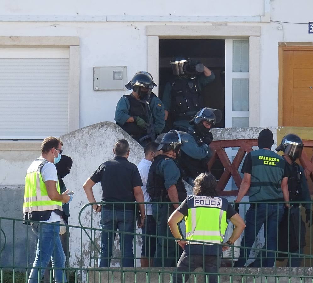 Fotos: Macrorredada policial contra la banda del BMW en Valladolid