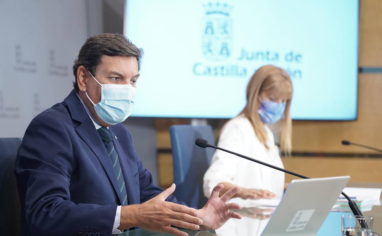 Carlos Fernández Carriedo, durante una rueda de prensa. 