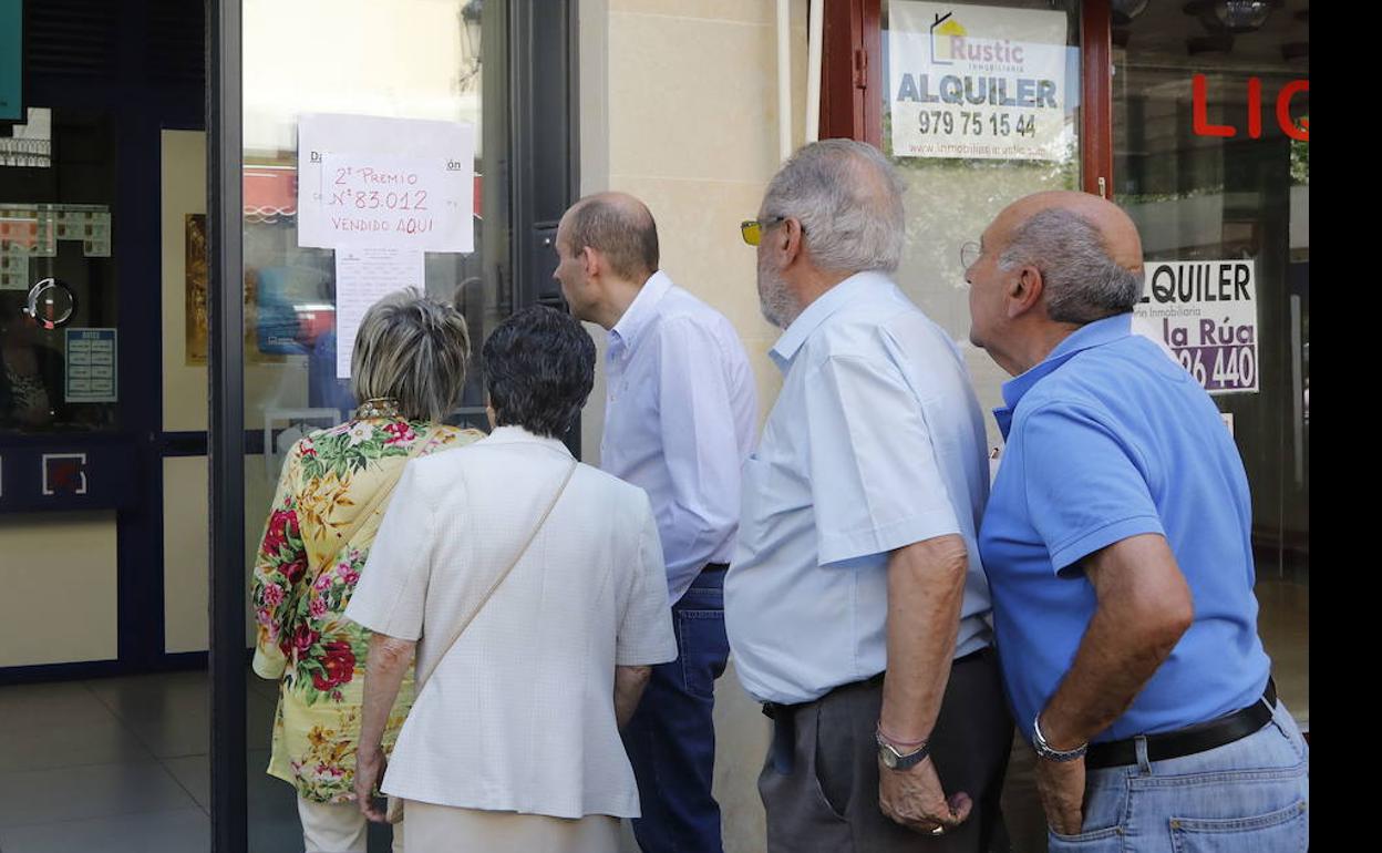 La lotería nacional reparte varios premios en Castilla y León