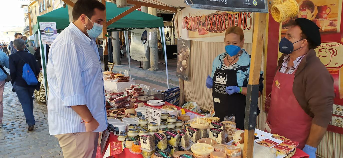 Mercado del Queso de Villalón de Campos.