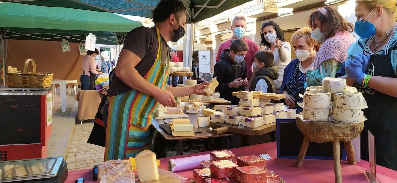 Mercado del Queso de Villalón de Campos.