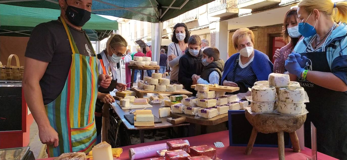 Mercado del Queso de Villalón de Campos.
