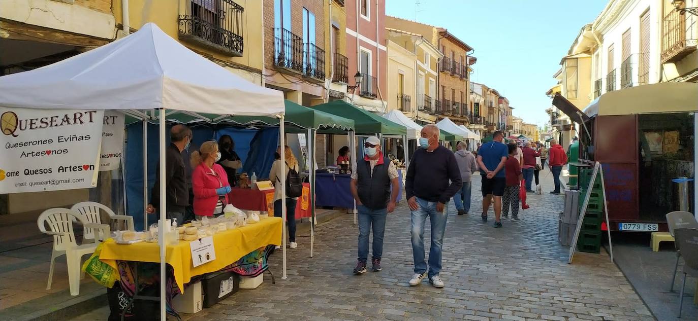 Mercado del Queso de Villalón de Campos.