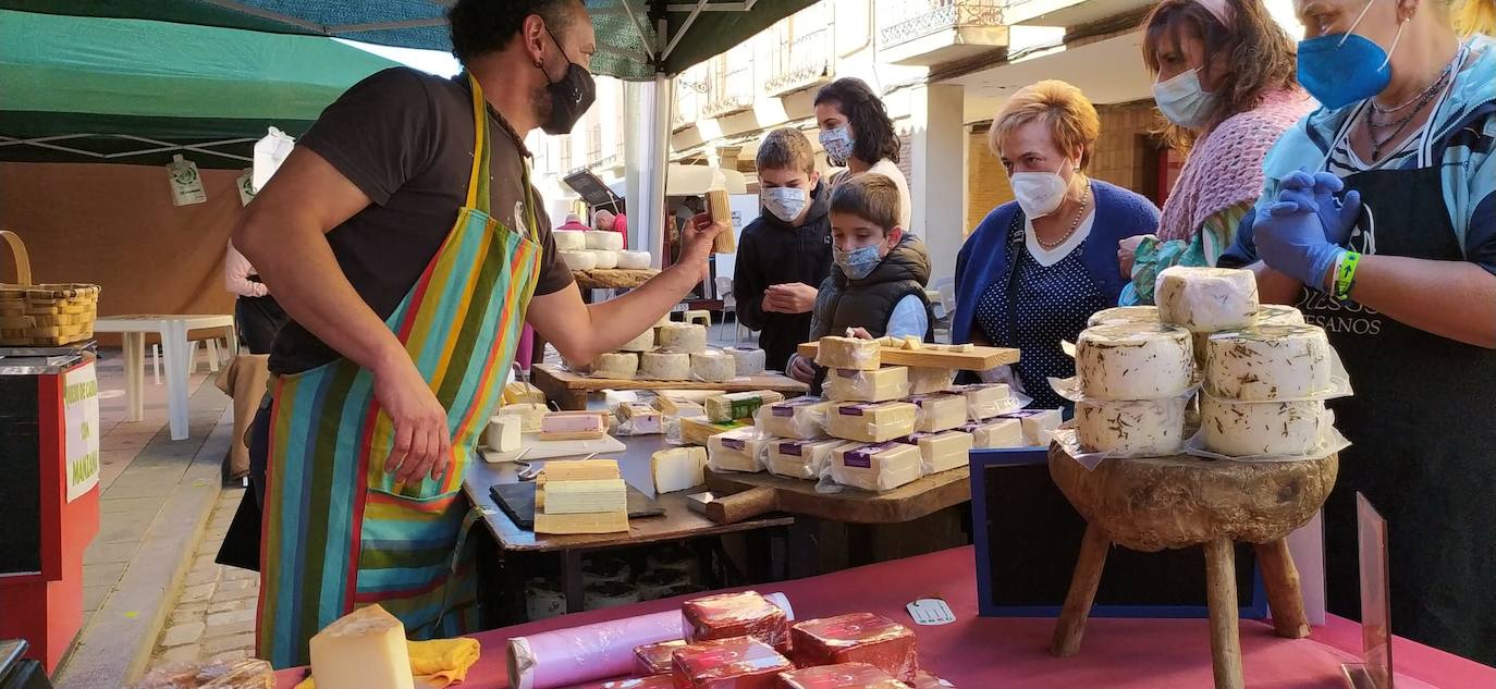 Mercado del Queso de Villalón de Campos.