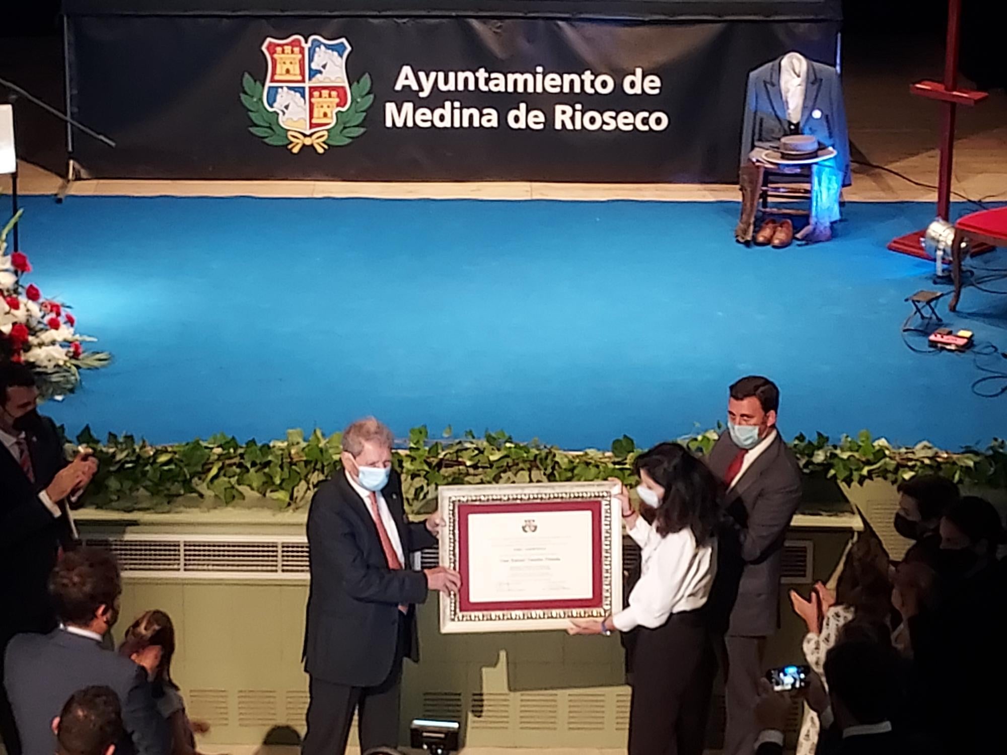 Fotos: Rafael Peralta, nombrado hijo adoptivo de Medina de Rioseco