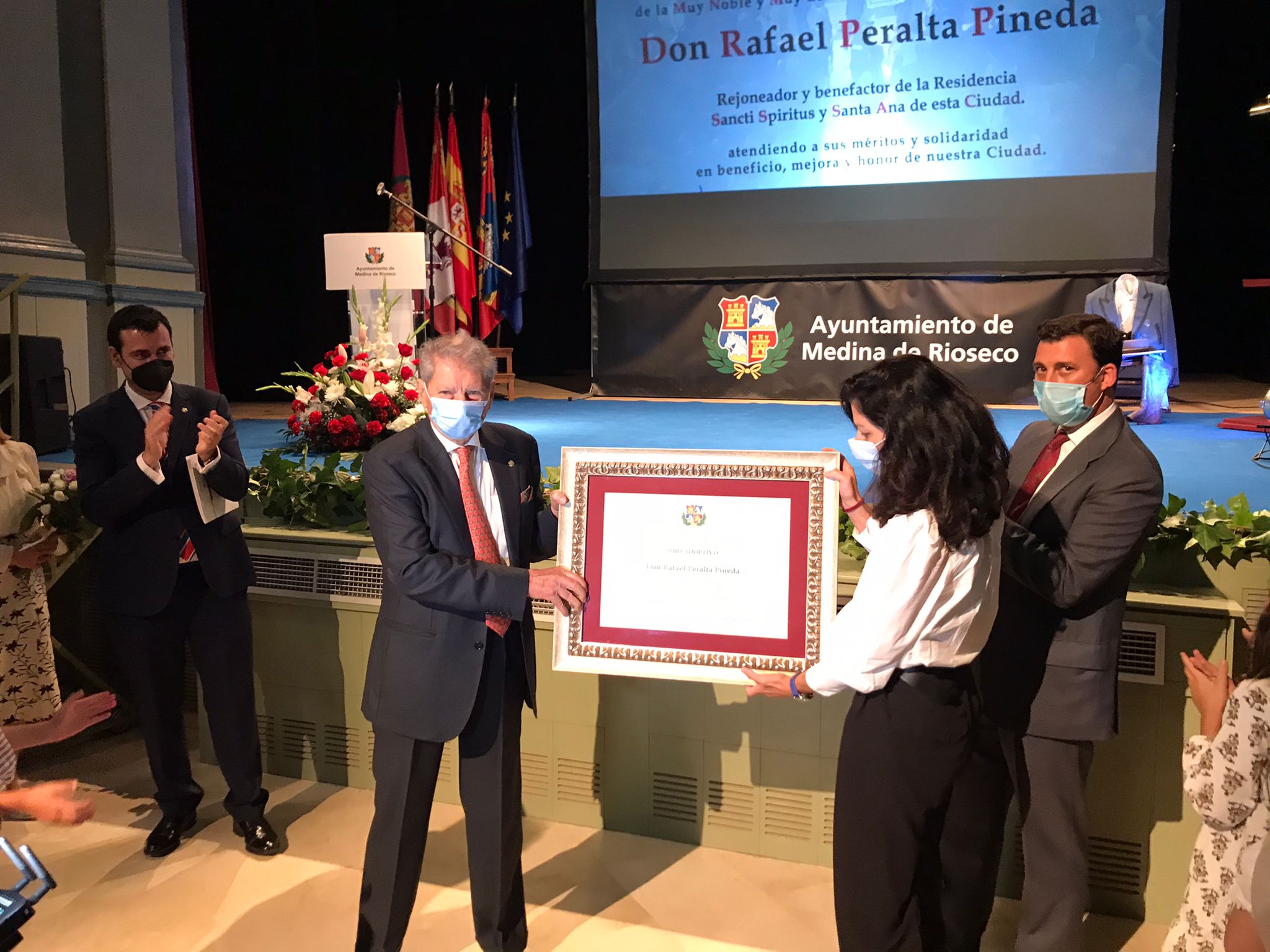 Fotos: Rafael Peralta, nombrado hijo adoptivo de Medina de Rioseco