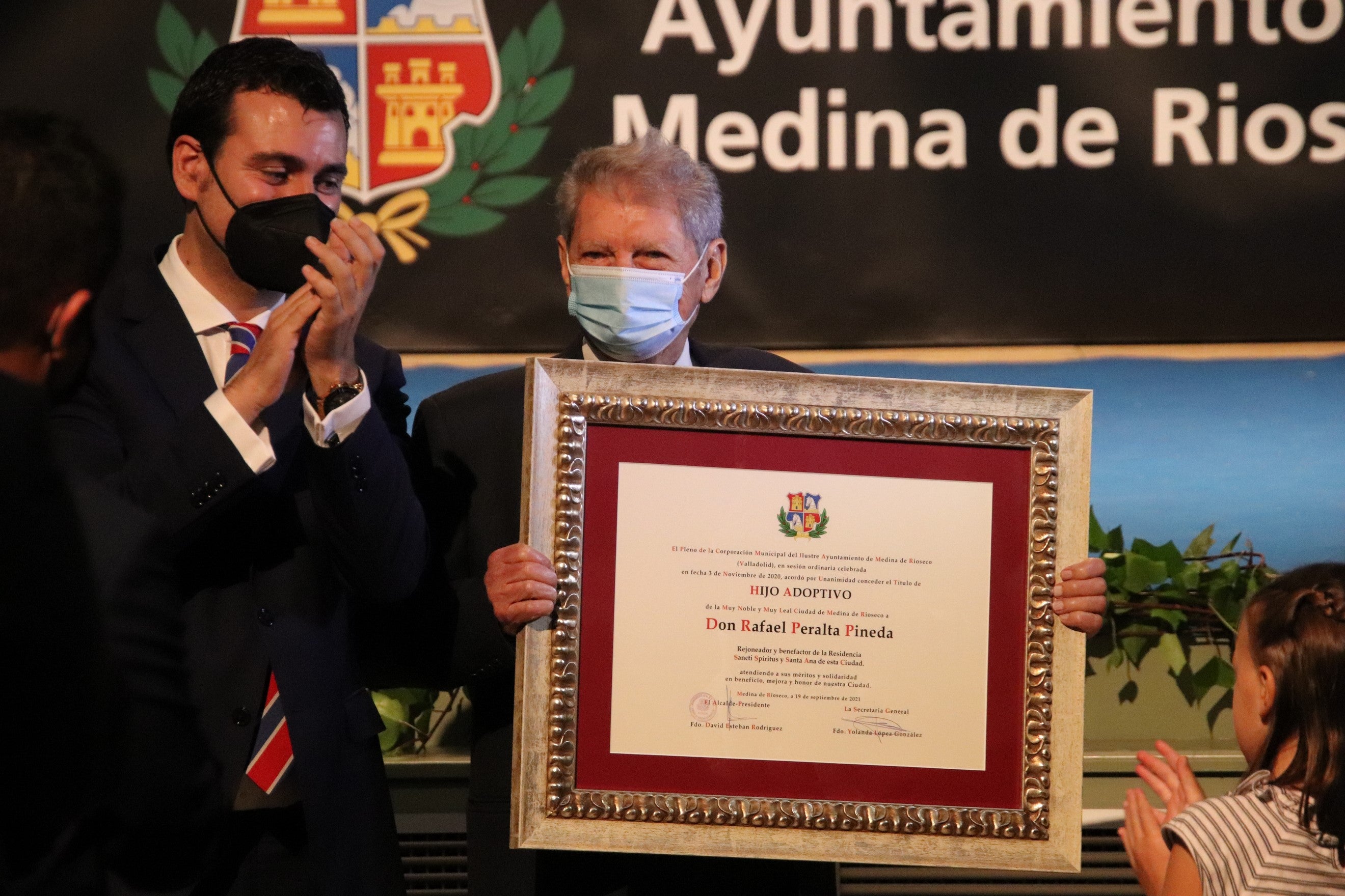 Fotos: Rafael Peralta, nombrado hijo adoptivo de Medina de Rioseco