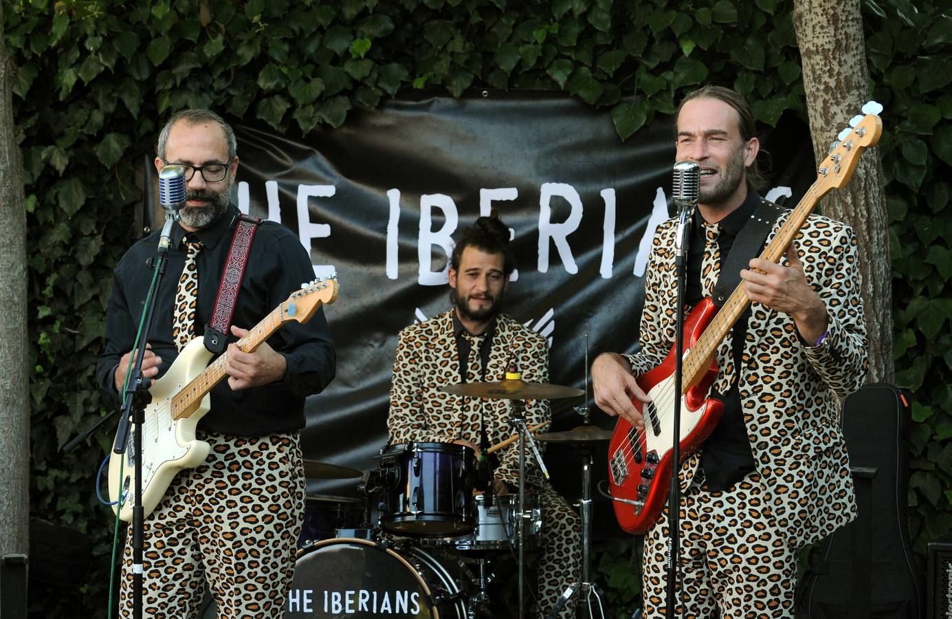 Fotos: Actuación de The Iberians en la terraza &#039;Los Guindales&#039; de Santovenia de Pisuerga