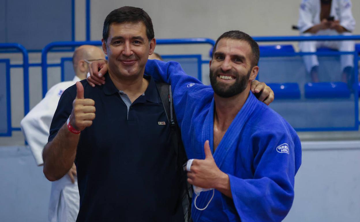 Joaquín Rodríguez e Israel Contador, del Doryoku, campeones de España de veteranos de judo