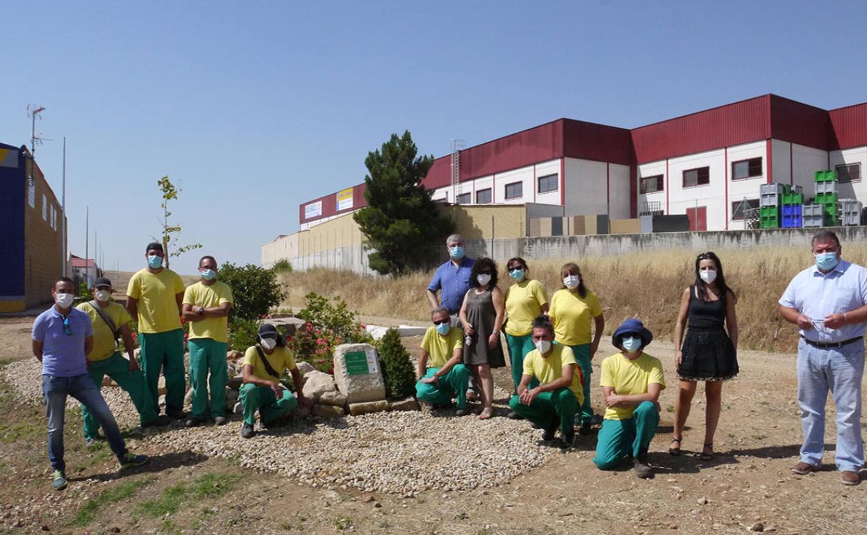 Clausura de un programa de formación anterior en el municipio. 