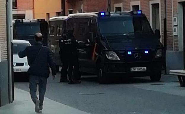 Varios detenidos en una redada contra el tráfico de drogas en Medina del Campo